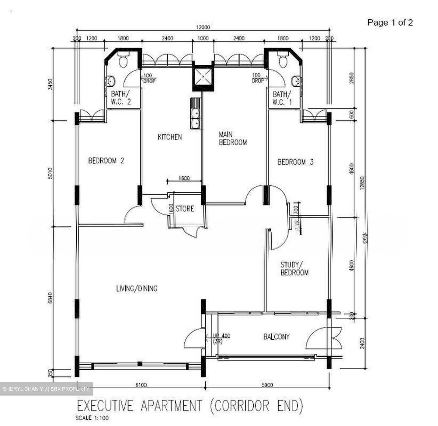 Blk 107 Jurong East Street 13 (Jurong East), HDB Executive #623700751